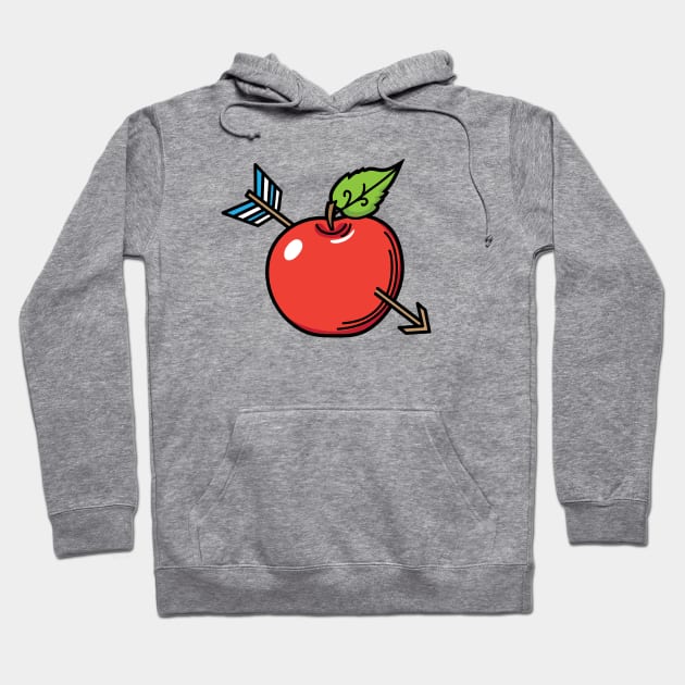 Apple Arrow Hoodie by SWON Design